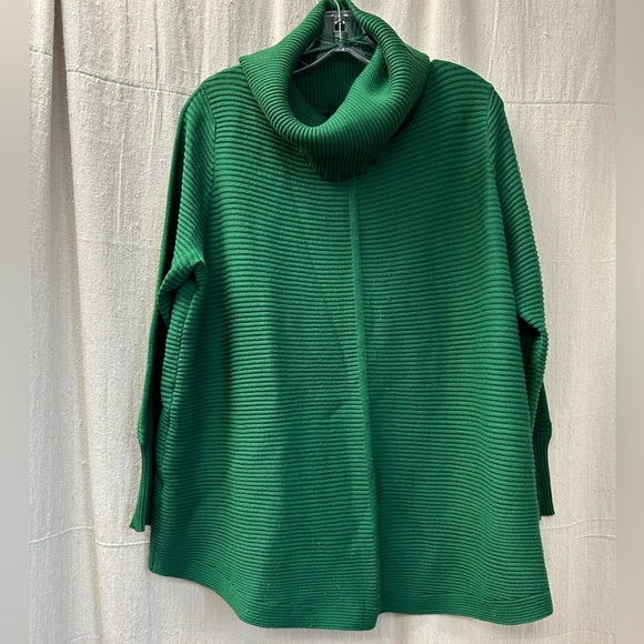 Cyrus Sweaters - Cyrus Emerald Green Cowl Neck Sweater/size M